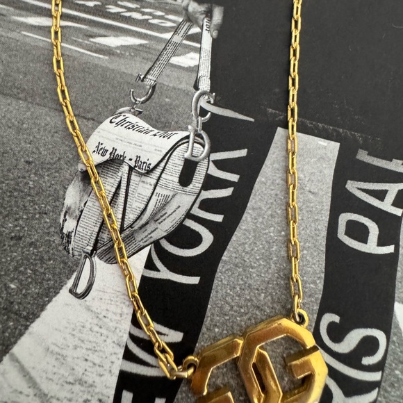 GIVENCHY Gold Plated Necklace in Good Used Condition - Picture 7 of 17